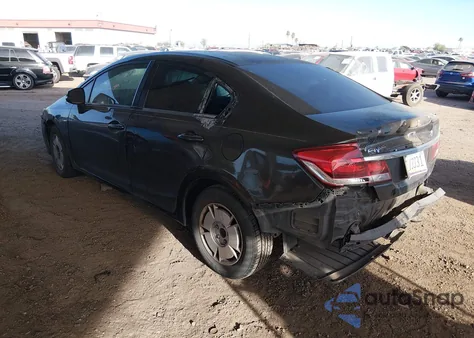 2013 Honda Civic Hf from USA, damaged, VIN 2HGFB2F63DH562604